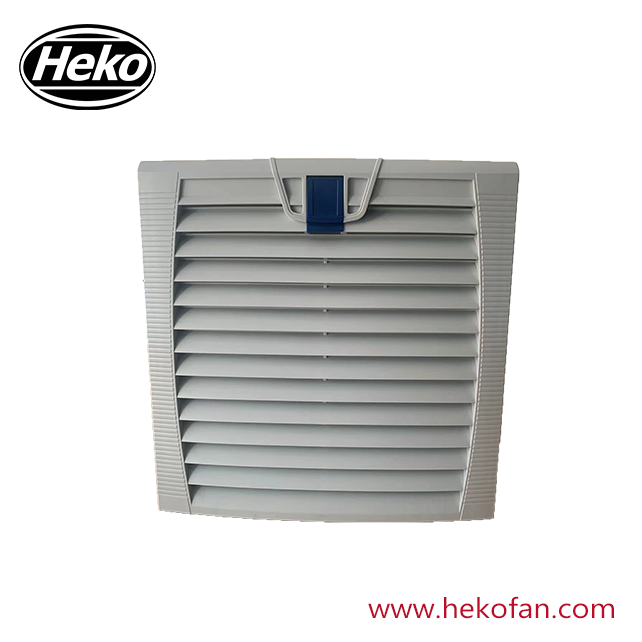 Ventilateur axial HEKO 200 mm AC avec maille filtrante