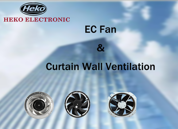 Application de ventilateur de ventilation de mur-rideau