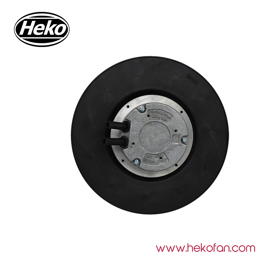 HEKO 220mm Mini ventilateur d'extraction centrifuge incurvé à haute pression Backword