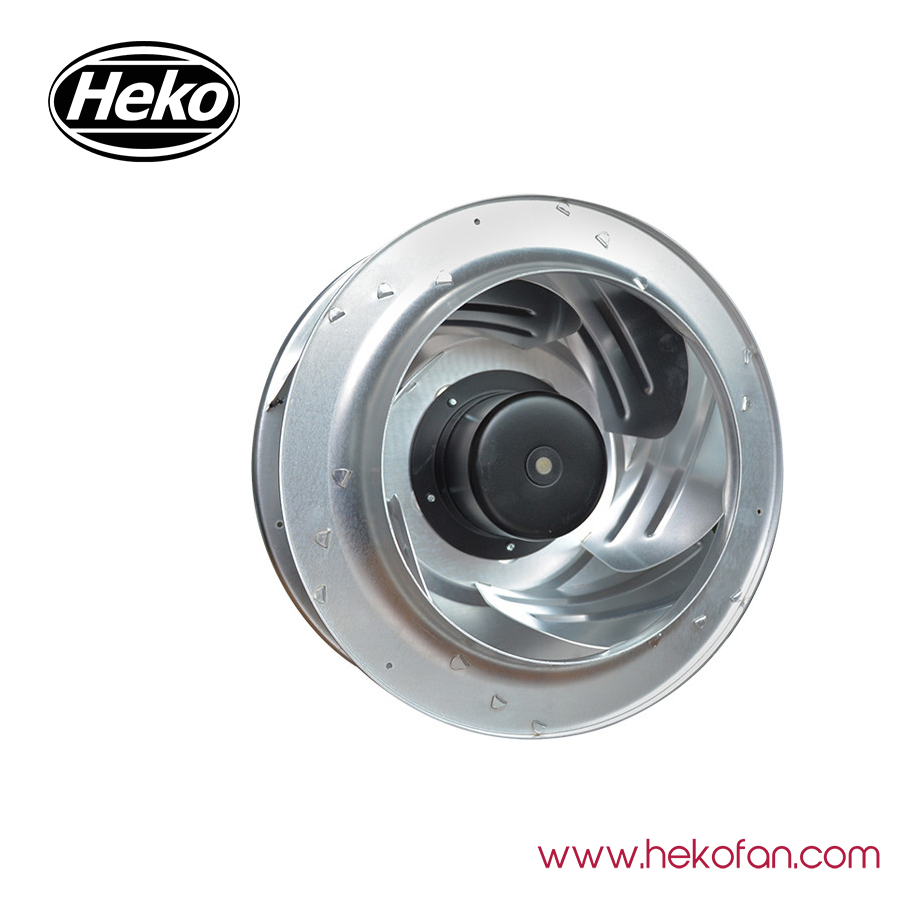 Ventilateur centrifuge industriel en acier inoxydable HEKO DC355mm