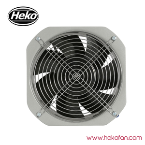 Ventilateur axial de refroidissement HEKO DC200mm 24V 48V pour serres 