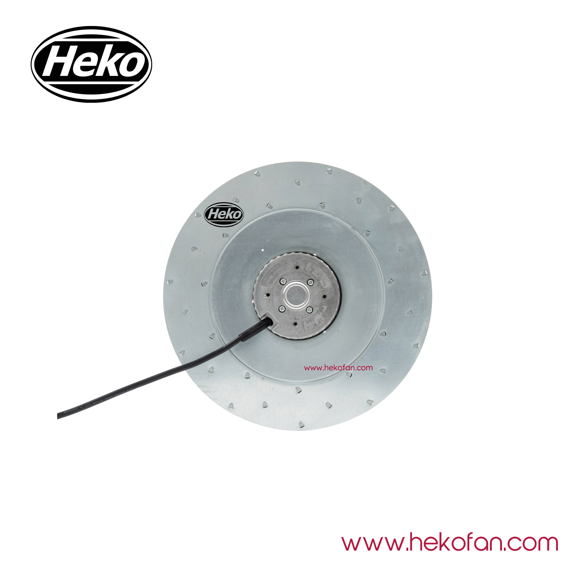 Ventilateur centrifuge pour serre miniature HEKO DC250mm 24V 48V 