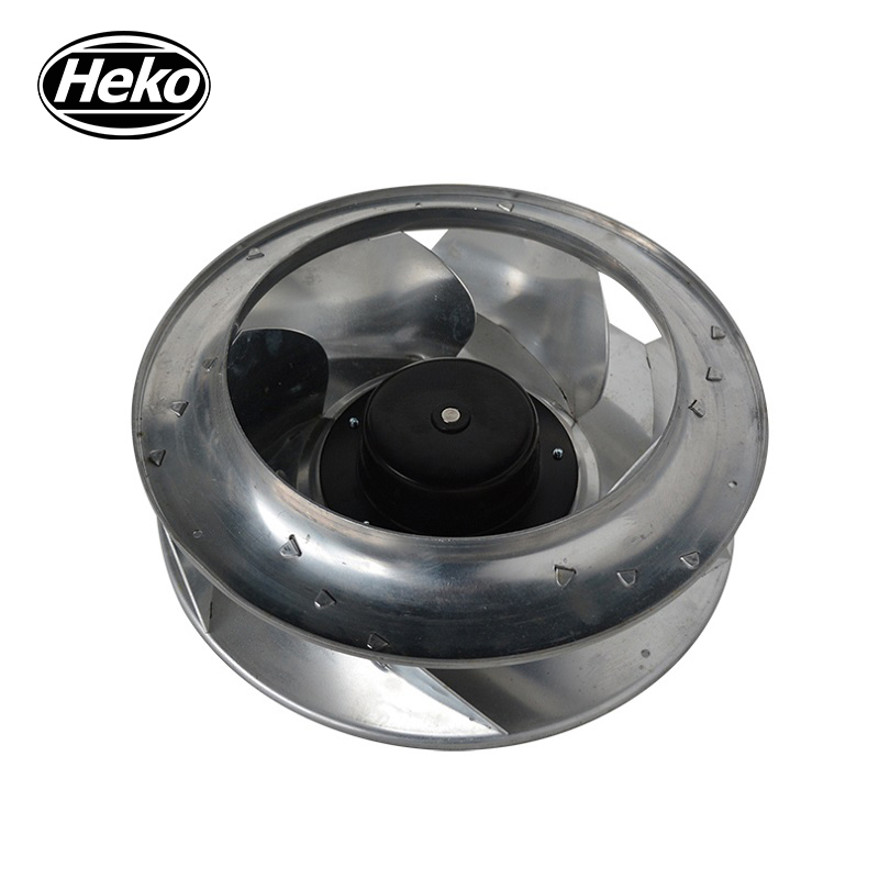 Ventilateur centrifuge incurvé vers l'arrière de l'industrie à faible bruit HEKO EC355mm