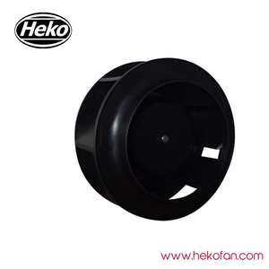 Ventilateur centrifuge incurvé HEKO EC133mm 230VAC Backword