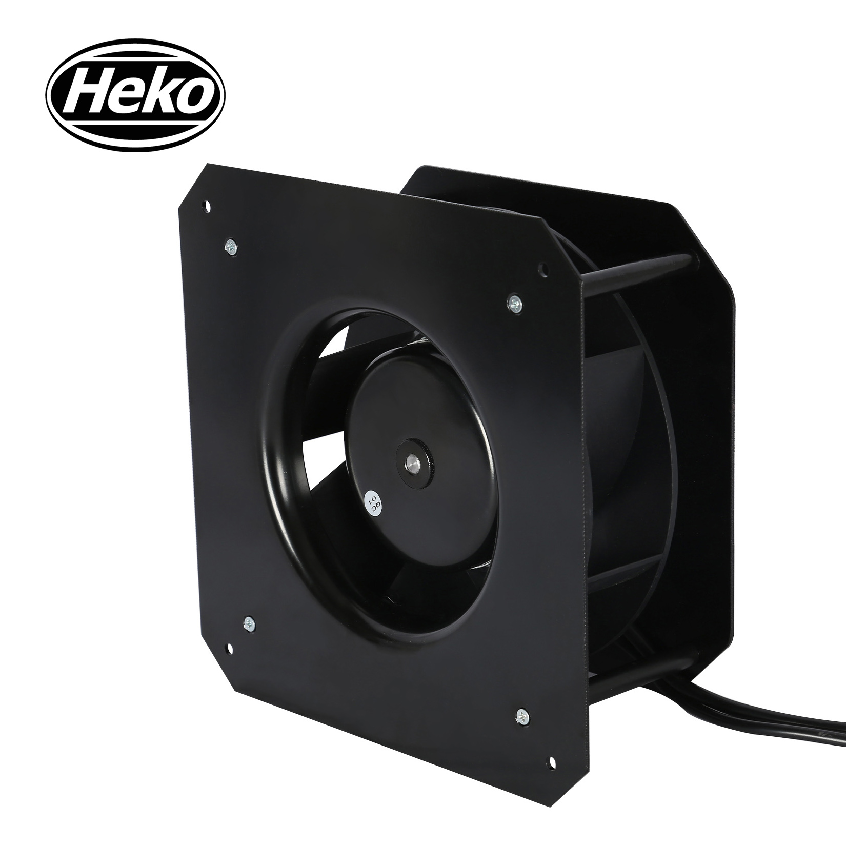 Ventilateur centrifuge en ligne de haute qualité avec cadre HEKO EC 190 mm