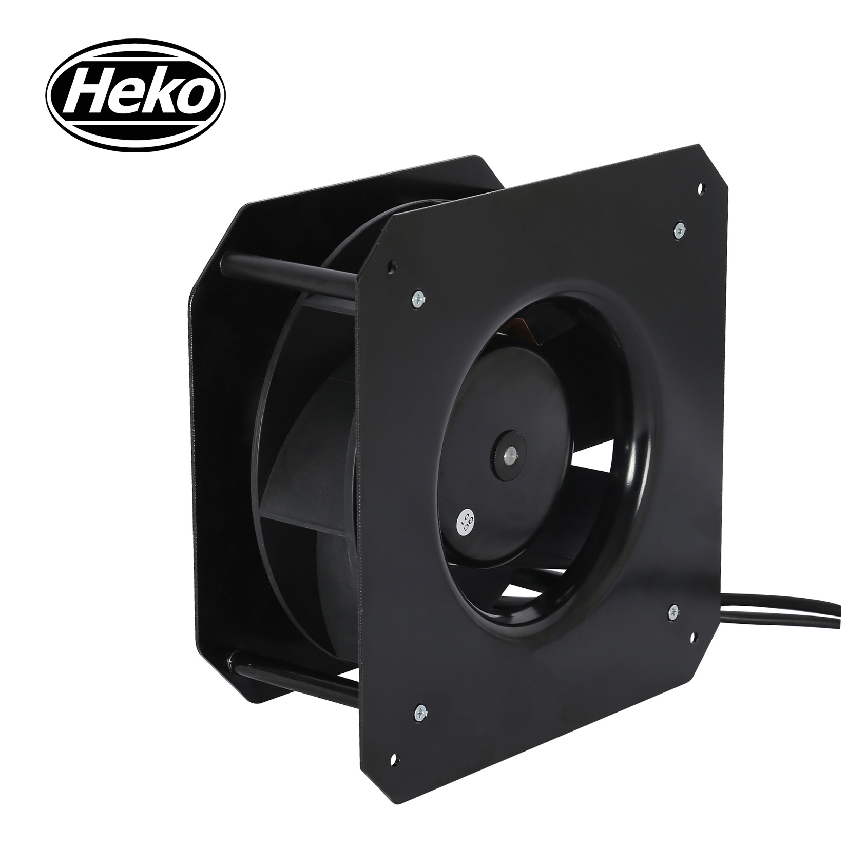 Ventilateur centrifuge en ligne de haute qualité avec cadre HEKO EC 190 mm