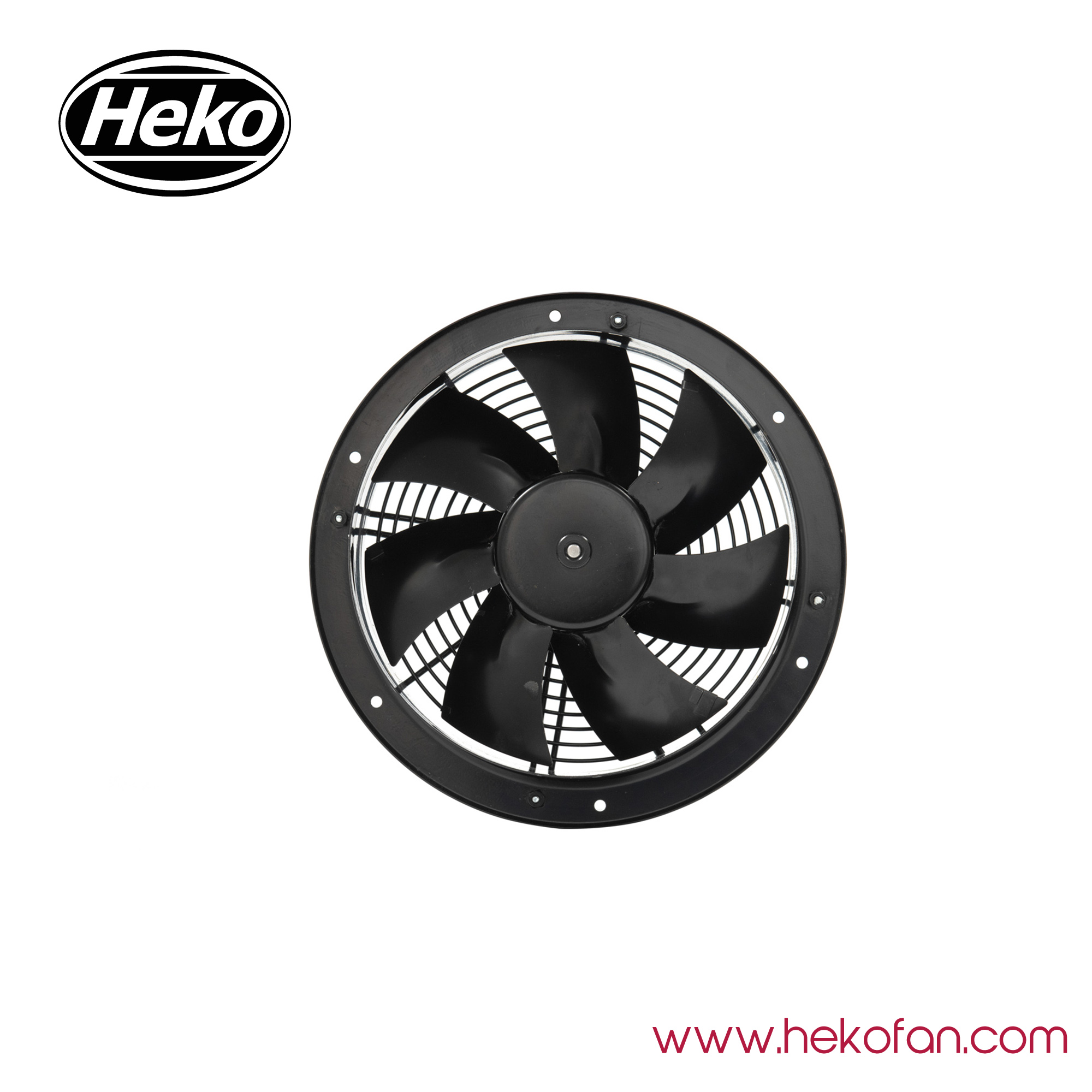 Ventilateur axial d'échappement robuste à grande vitesse HEKO DC300mm 