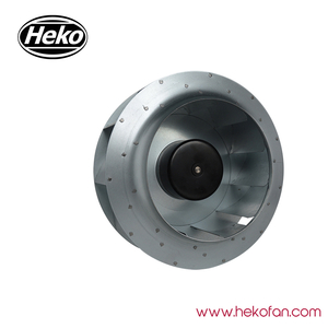 Ventilateur centrifuge d'échappement de ventilateur de toit à entraînement direct HEKO DC250mm 48V 