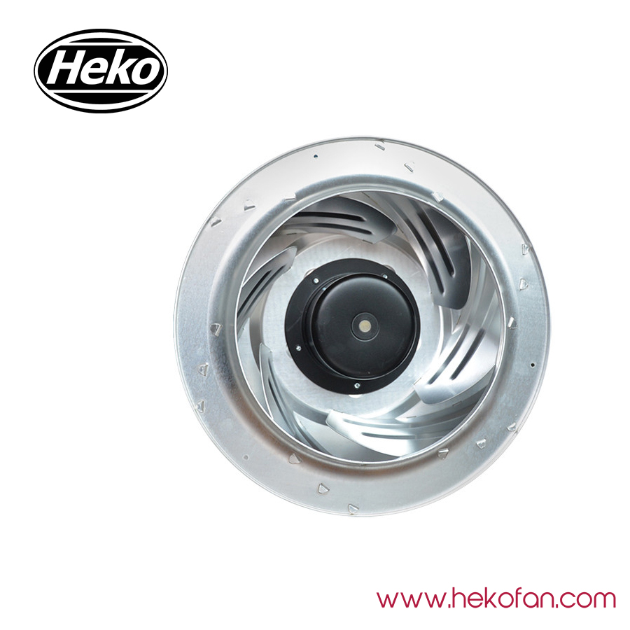Ventilateur centrifuge industriel en acier inoxydable HEKO DC355mm