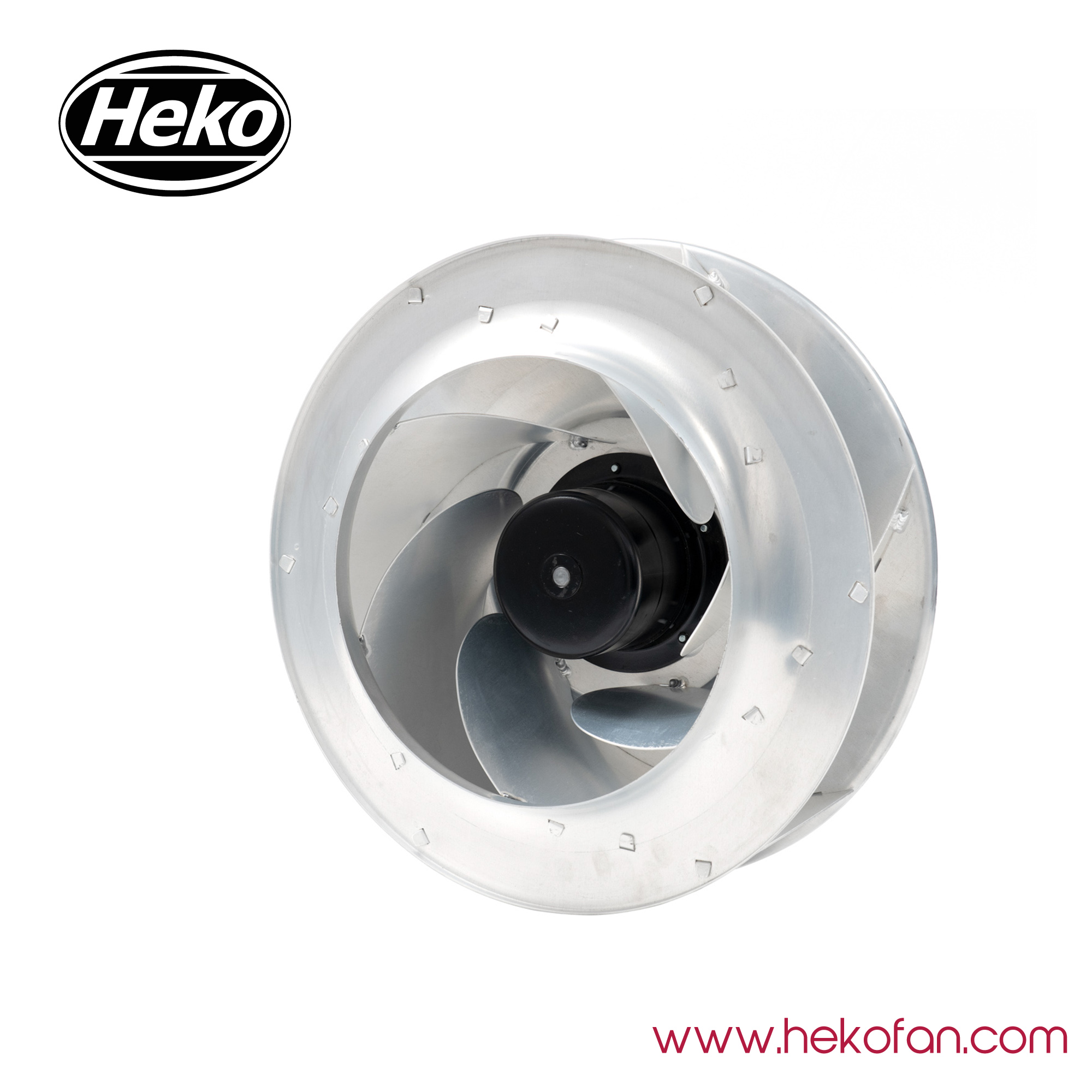 Ventilateur de cheminée centrifuge haute vitesse HEKO DC400mm 48VDC