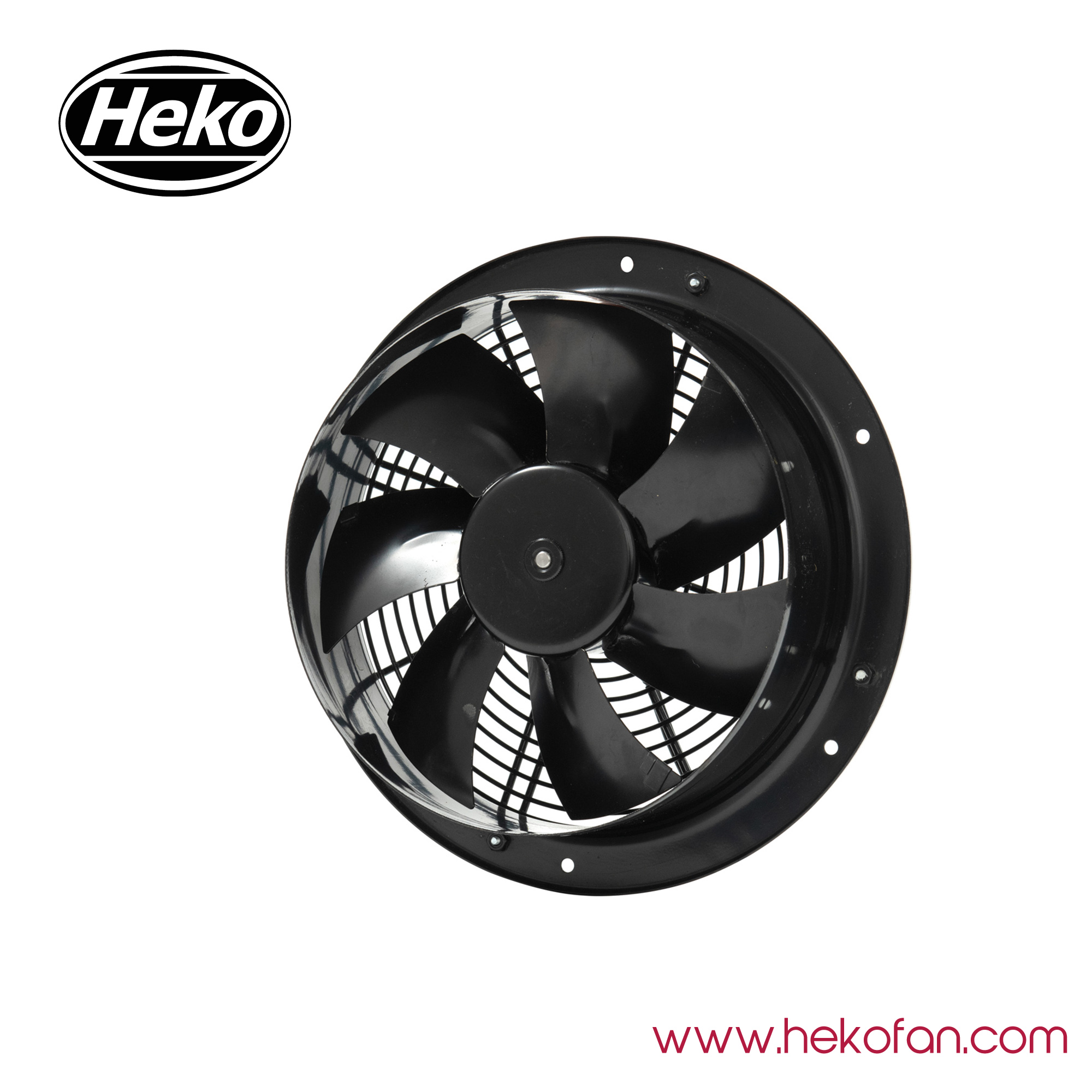 Ventilateur axial d'échappement robuste à grande vitesse HEKO DC300mm 