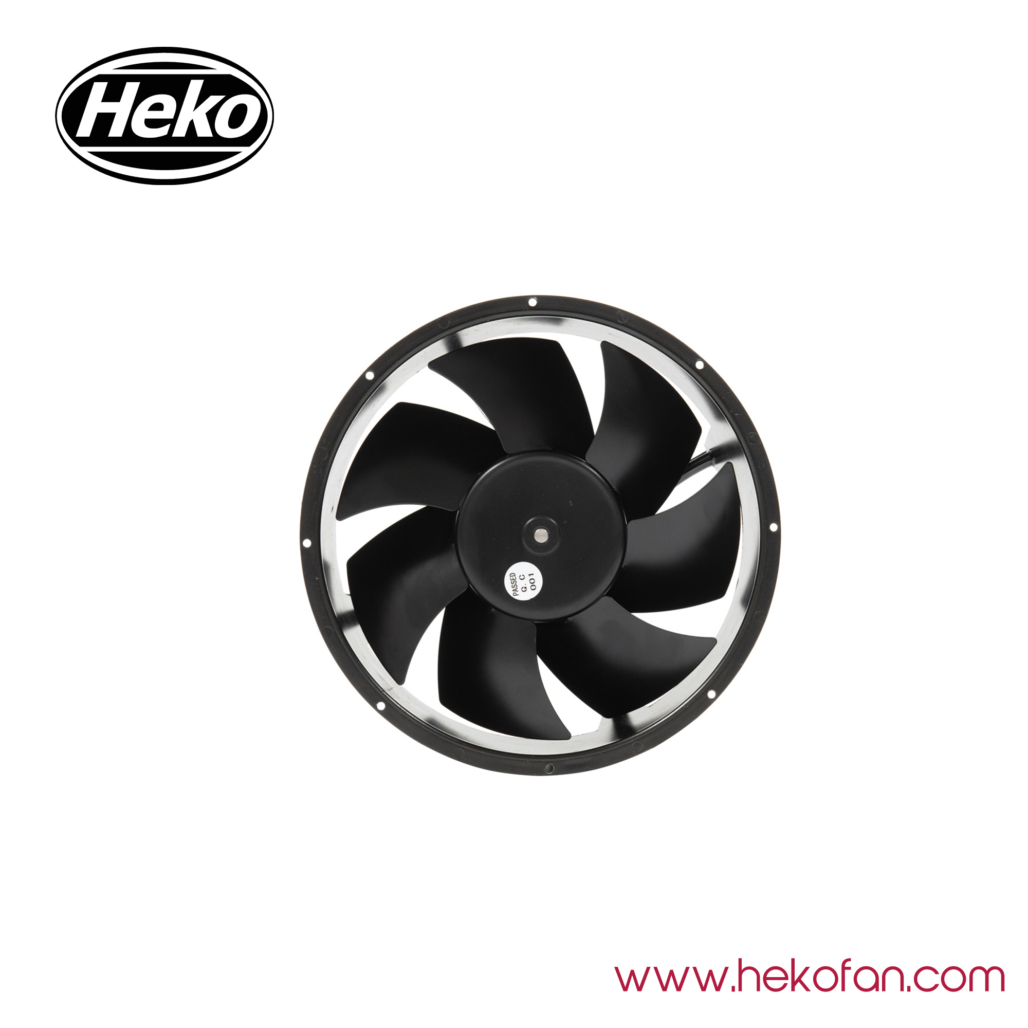 Ventilateur industriel axial d'acier inoxydable de HEKO DC215mm pour des animaux