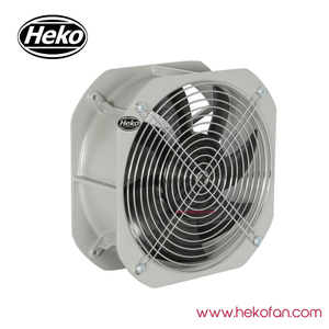 Ventilateur axial de refroidissement HEKO DC200mm 24V 48V pour serres 