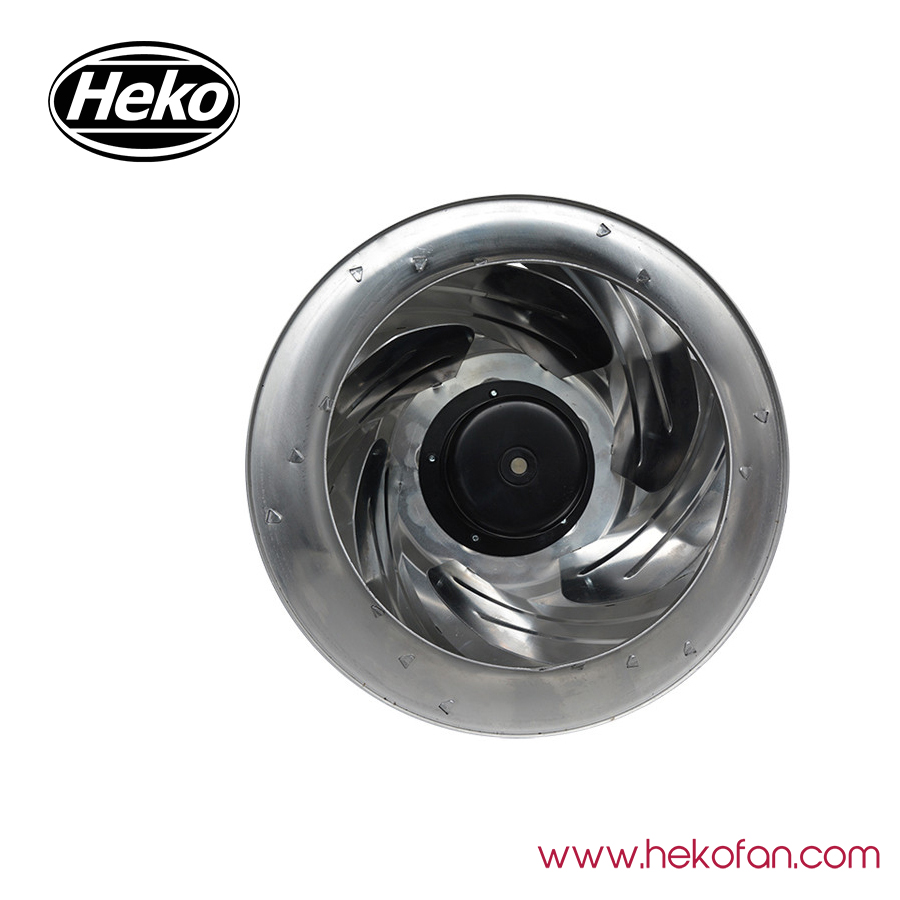 Ventilateur centrifuge incliné à filtre pratique personnalisable HEKO DC355mm