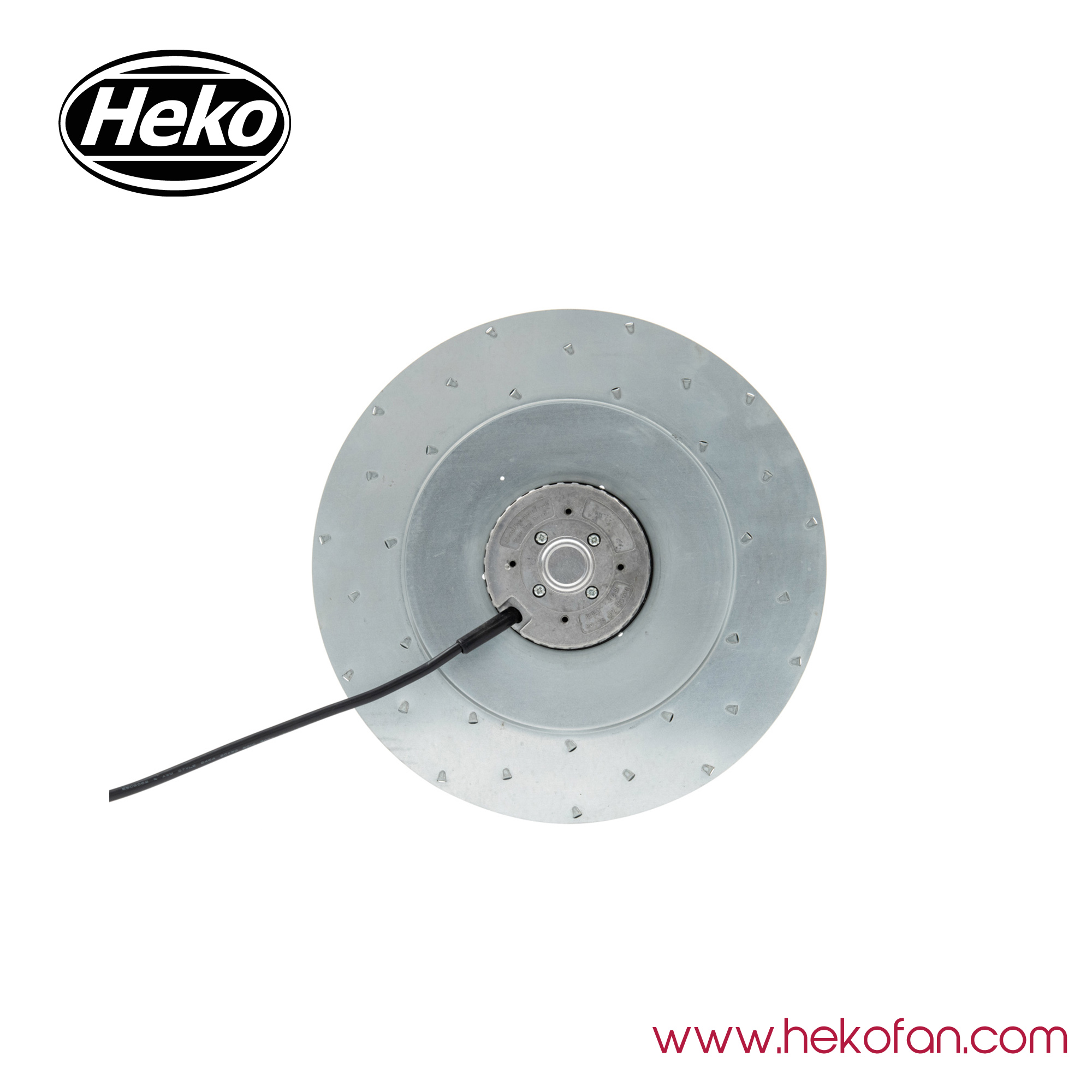 Ventilateur centrifuge de serre miniature HEKO DC250mm 24V 48V 