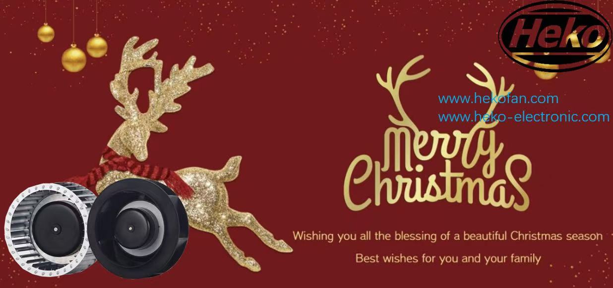  Joie de Noël avec les solutions de ventilateurs centrifuges