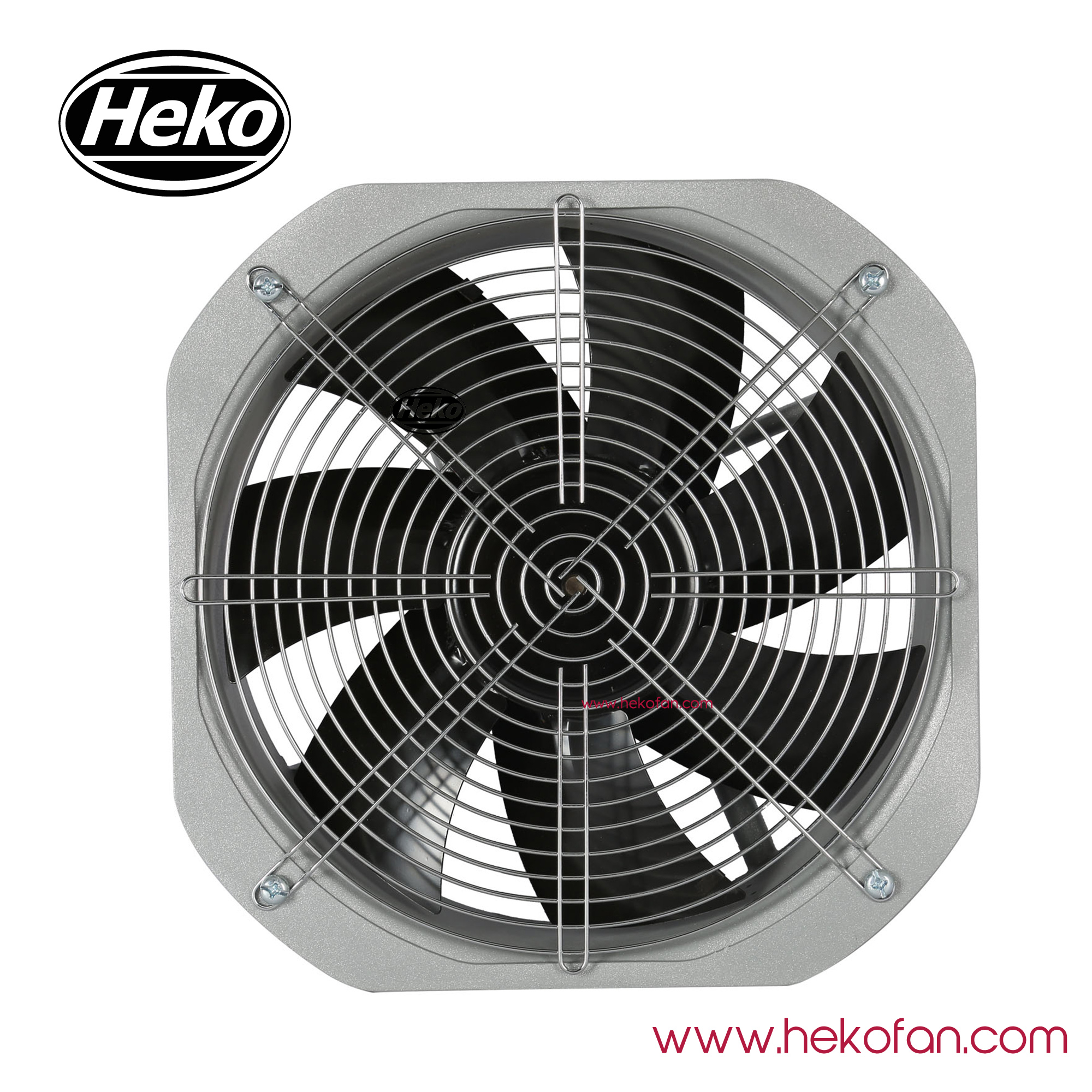 Ventilateur de moteur axial HEKO DC250mm 24V 48V climatisation HVAC