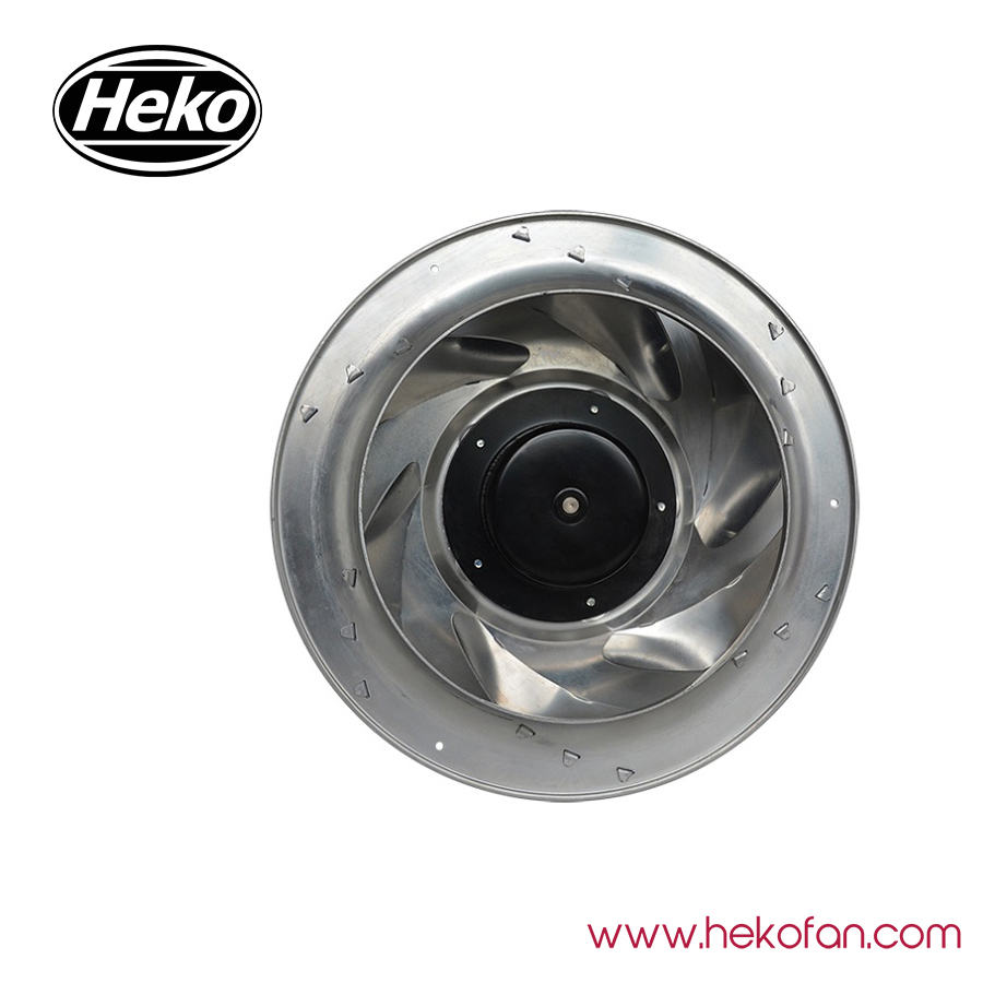 HEKO DC310mm 24V 48V Ventilateur d'extraction centrifuge Four de cuisine