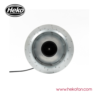 Ventilateur centrifuge de serre miniature HEKO DC250mm 24V 48V 