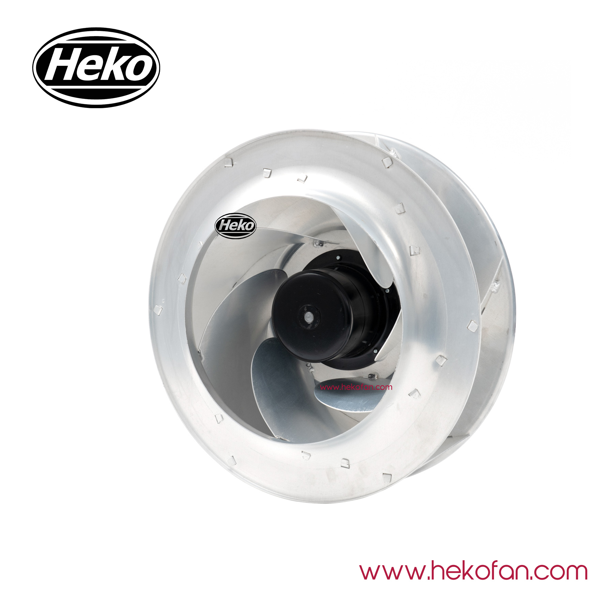 Ventilateur centrifuge silencieux à turbine en aluminium HEKO DC400mm