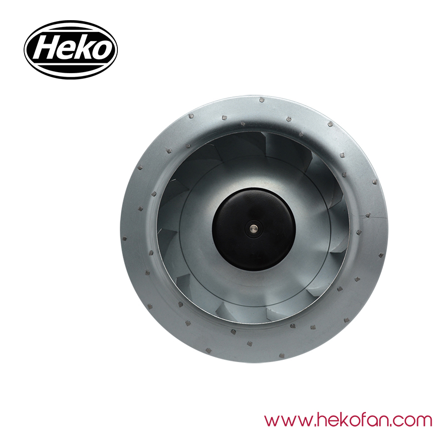 Ventilateur centrifuge d'échappement HEKO DC250mm 48V à entraînement direct 