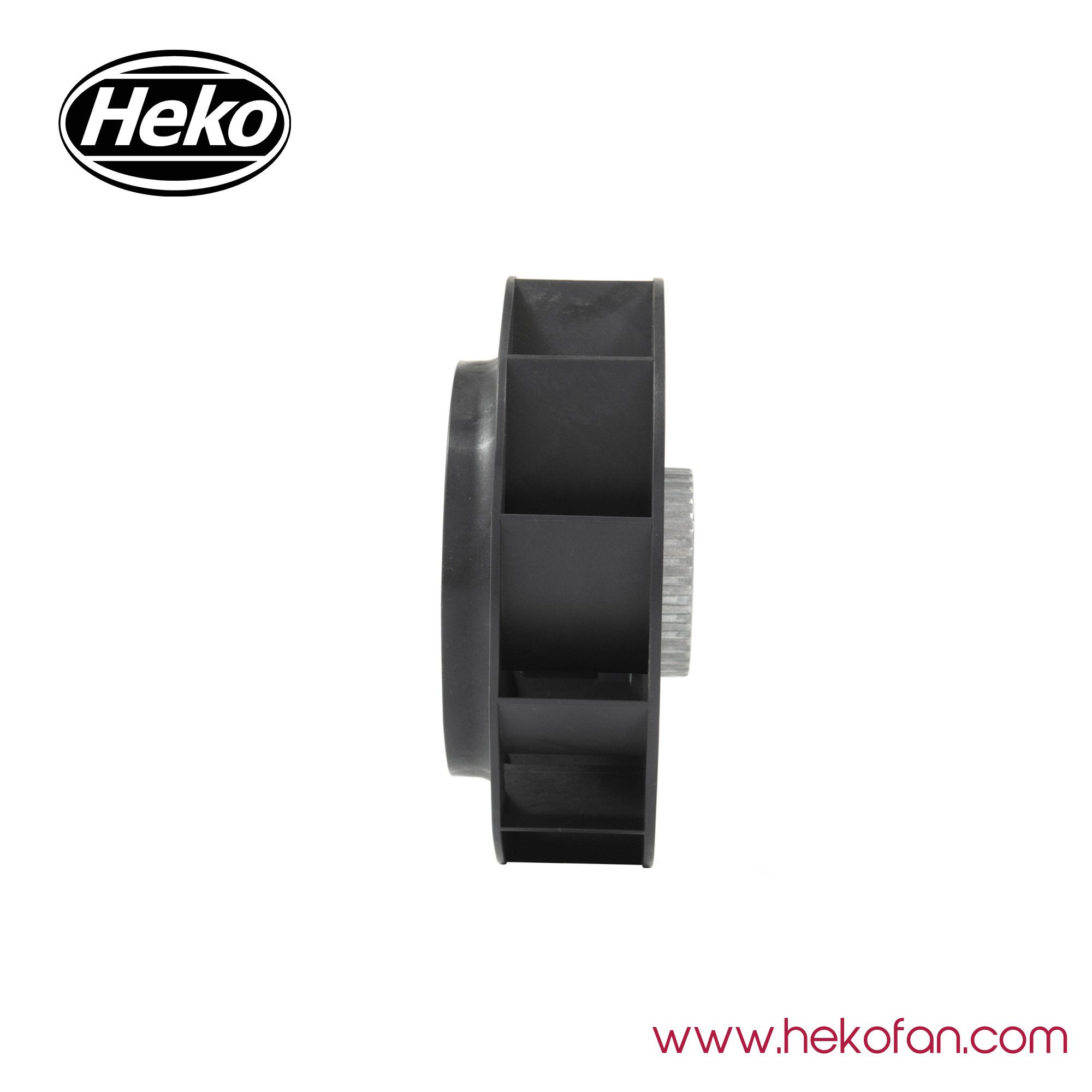 Fan centrifuge de roue en plastique de HEKO DC220mm pour l'équipement de véhicule