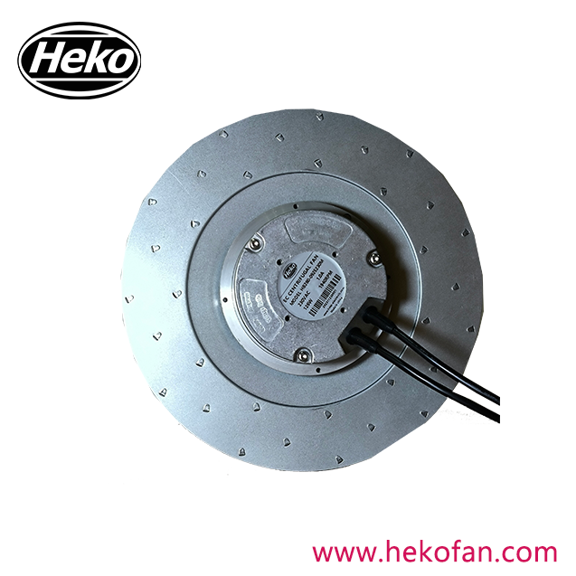 Ventilateur centrifuge industriel HEKO EC280mm 230VAC