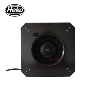 Ventilateur centrifuge incurvé HEKO EC133mm 230VAC Backword avec support