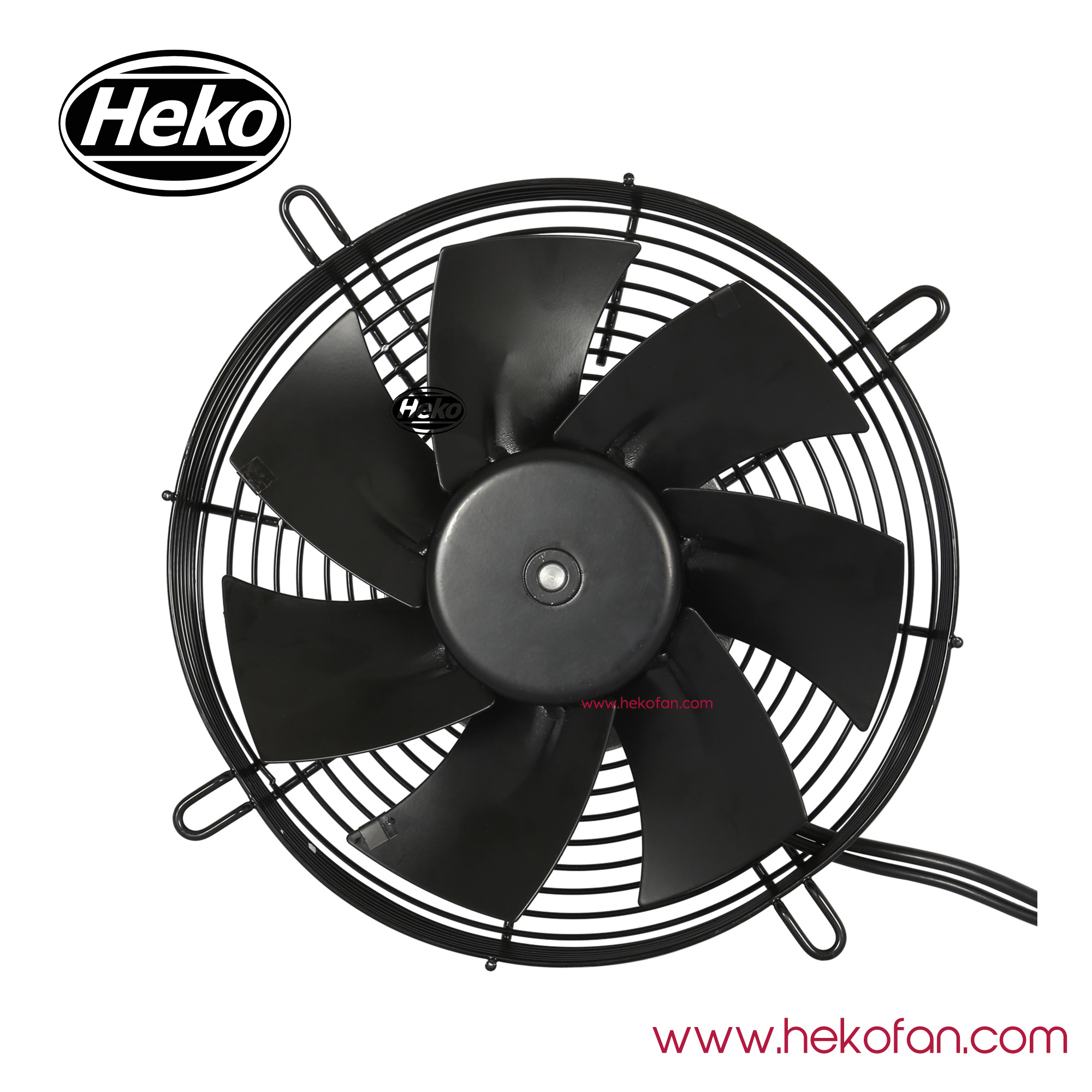 HEKO EC250mm Portable Steel Coated In Black Ventilateurs à flux axial