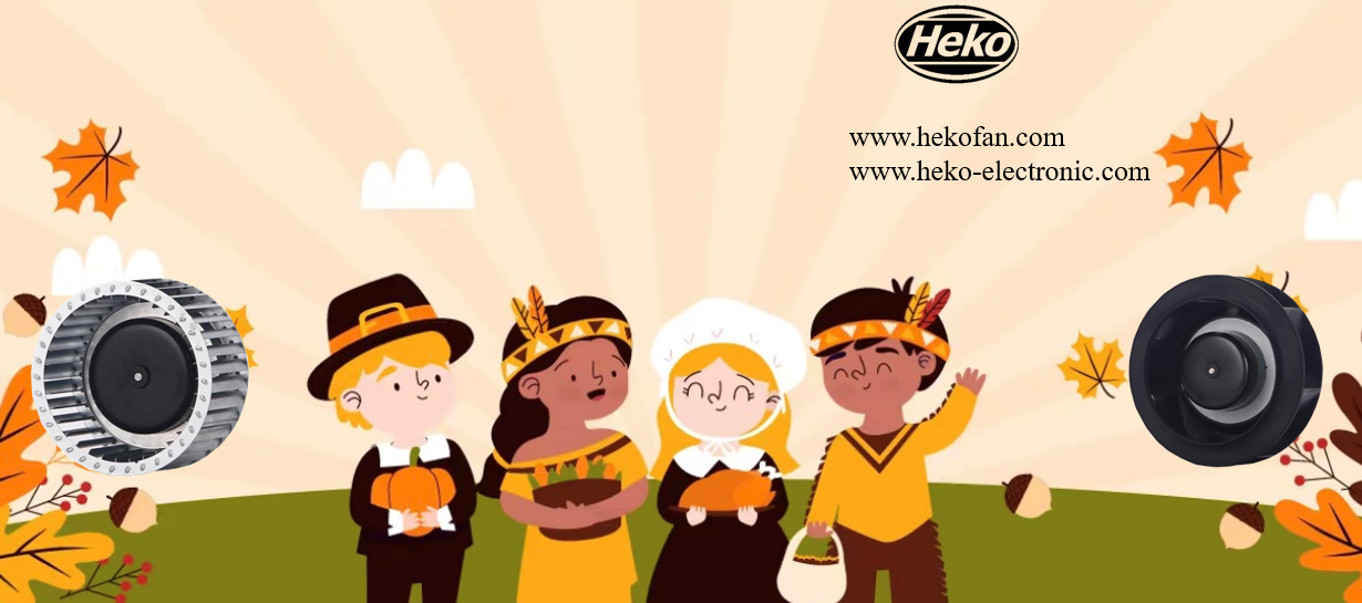 HEKO célèbre Thanksgiving avec des ventilateurs centrifuges